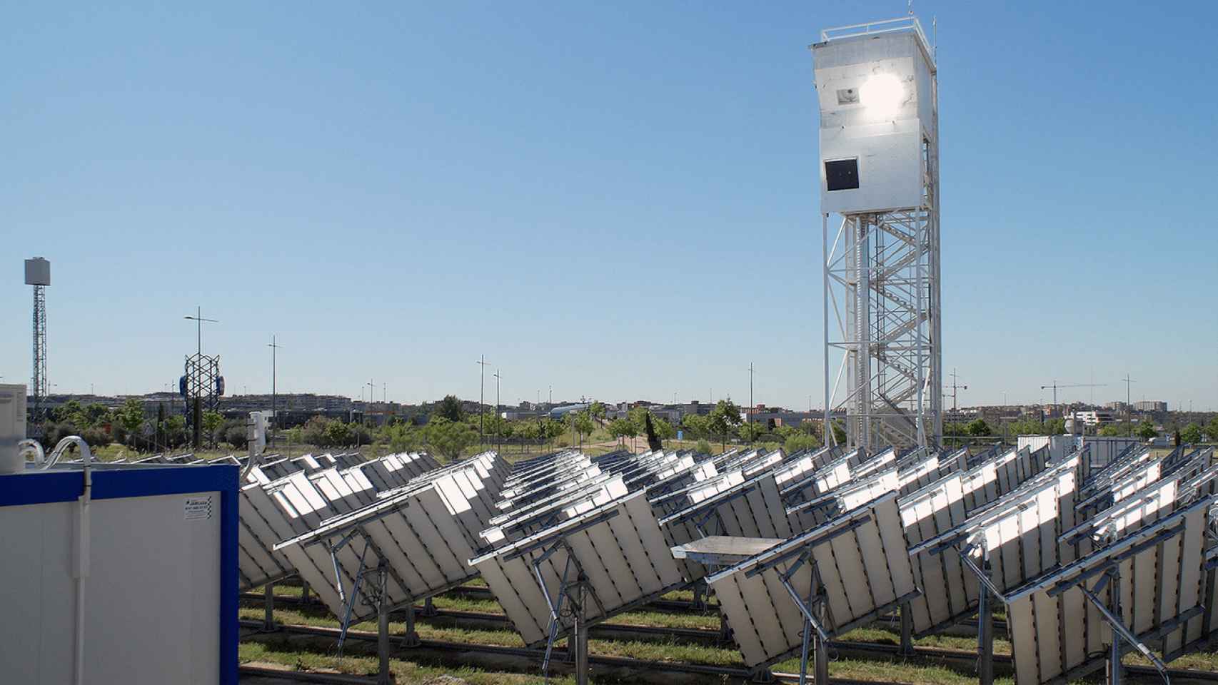 Central en España para transformar el sol en combustible
