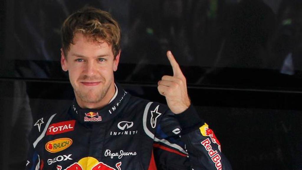 Sebastian Vettel durante su gloriosa etapa en Red Bull