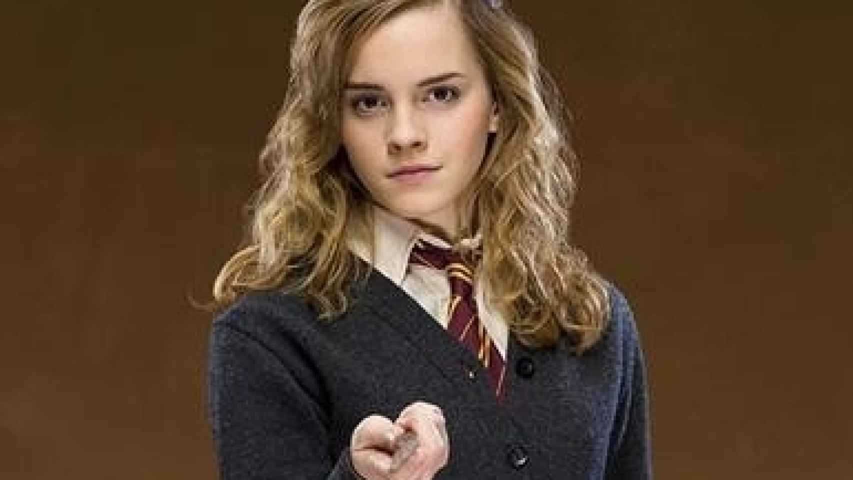 Hermione, la maga más inteligente de la saga Harry Potter.