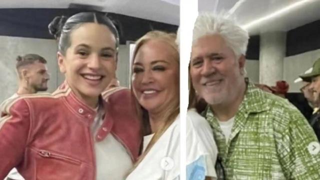 El enfado de Almodóvar al ser preguntado por lo de la foto con Belén Esteban