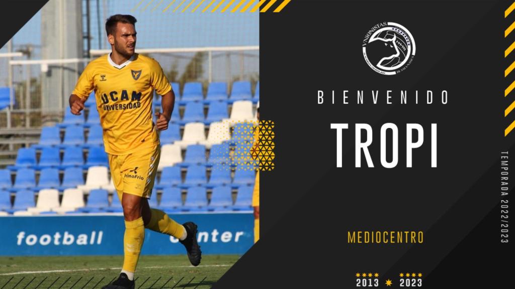 Tropi, nuevo jugador de Unionistas