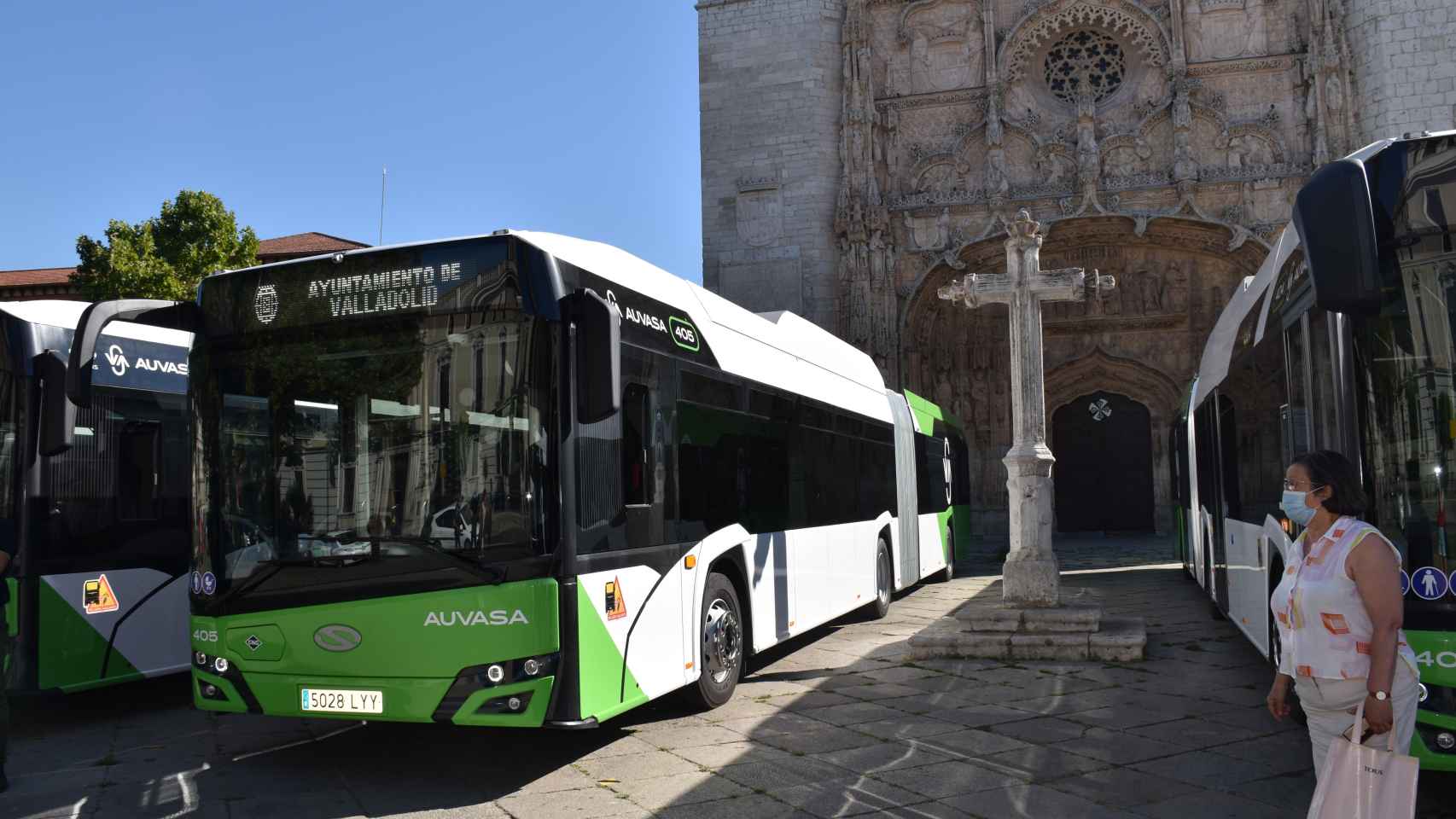 Autobuses de Auvasa en Valladolid
