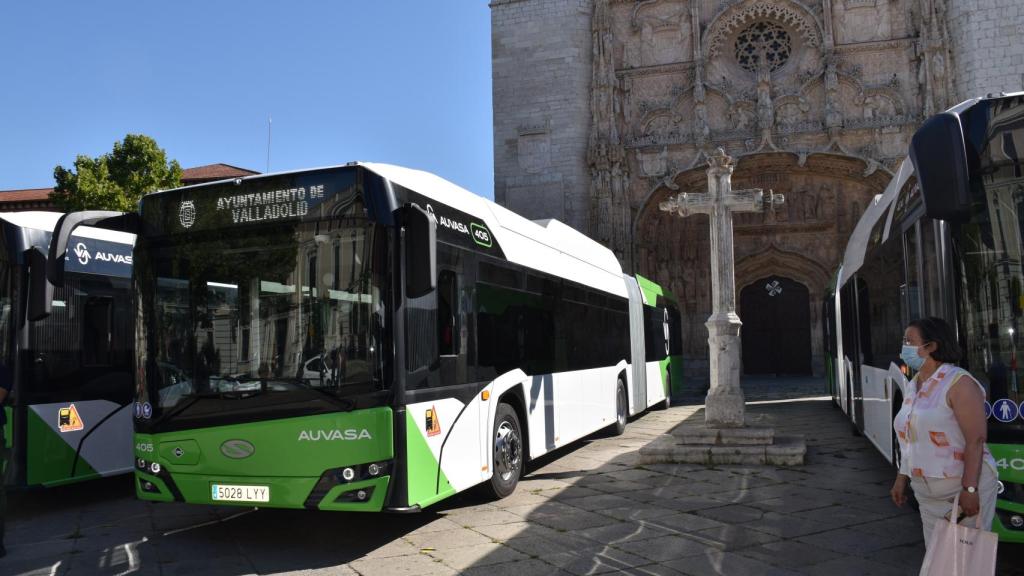 Autobuses de Auvasa en Valladolid