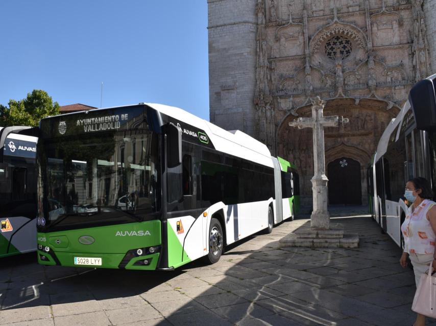 Autobuses de Auvasa en Valladolid