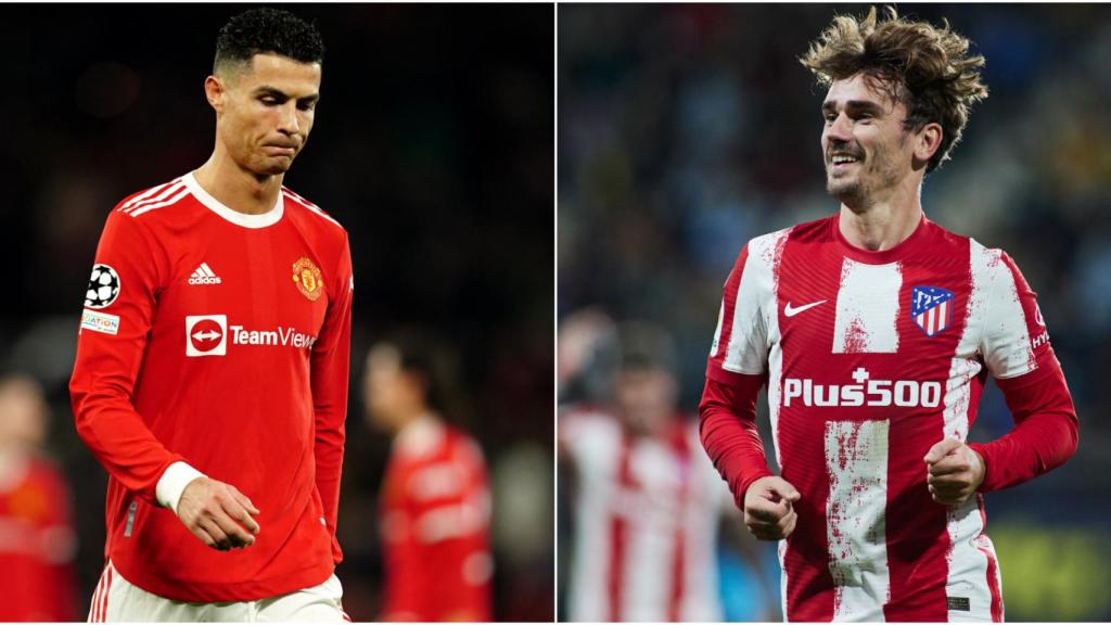 Cristiano Ronaldo y Antoine Griezmann