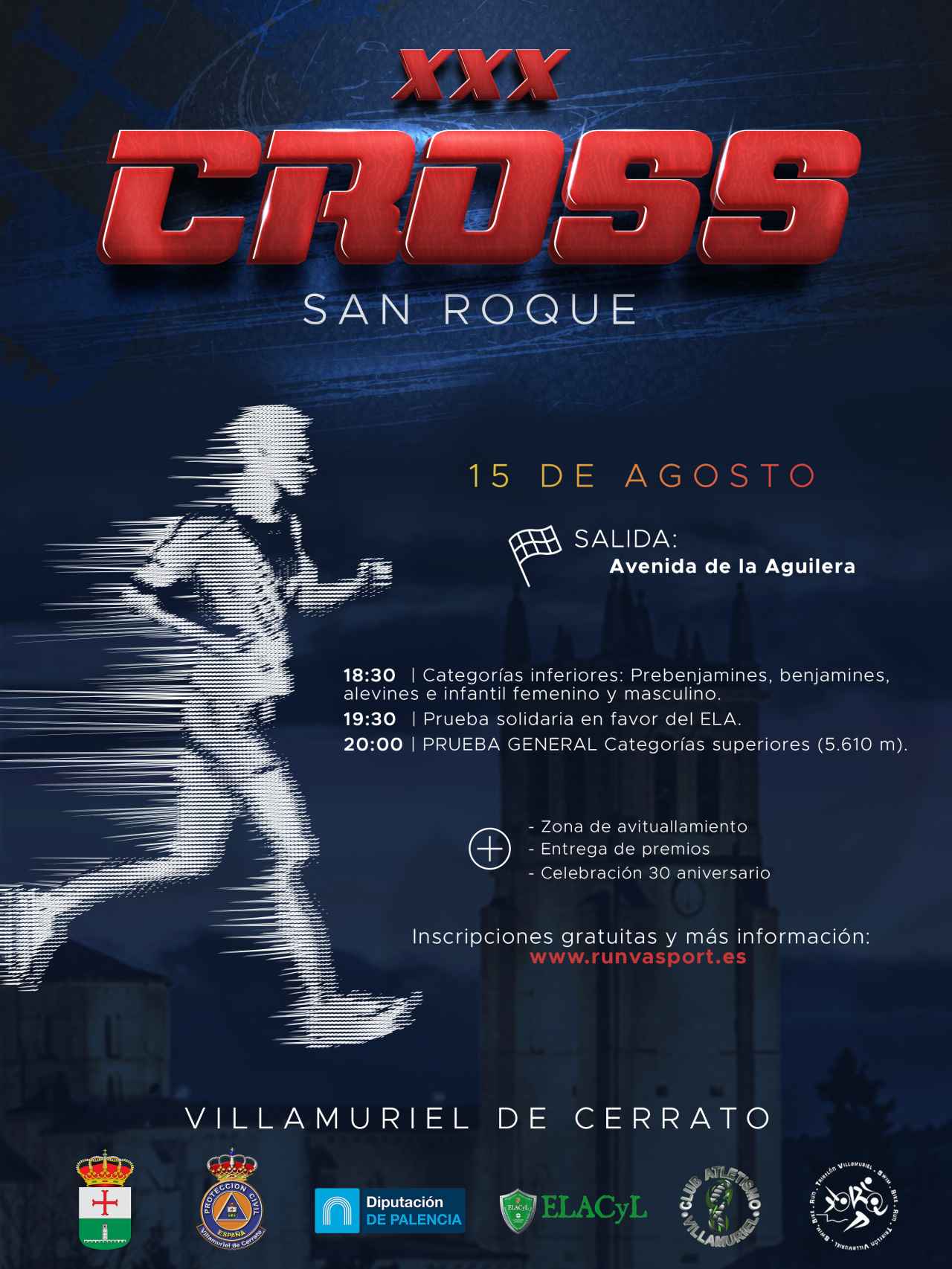 Cartel XXX CROSS  Fiestas de San Roque