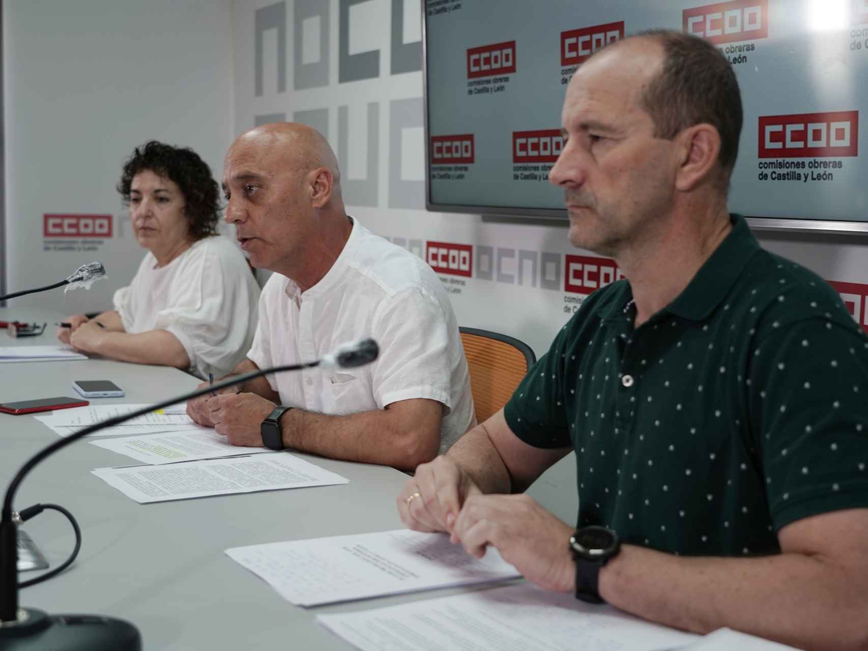 El coordinador de incendios de la Federación de Servicios a la Ciudadanía de CCOO Castilla y León, Ernesto Angulo, en una imagen de archivo.