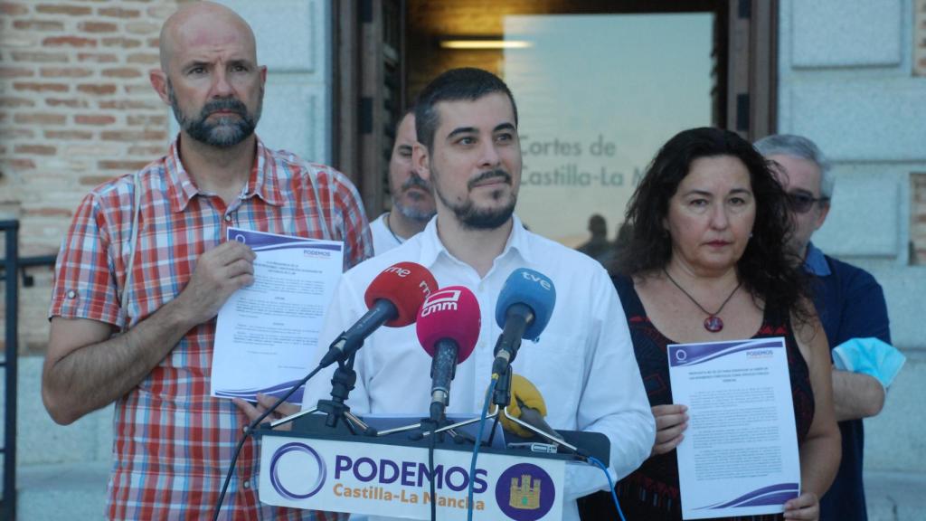 José Luis García Gascón, líder de Podemos Castilla-La Mancha.