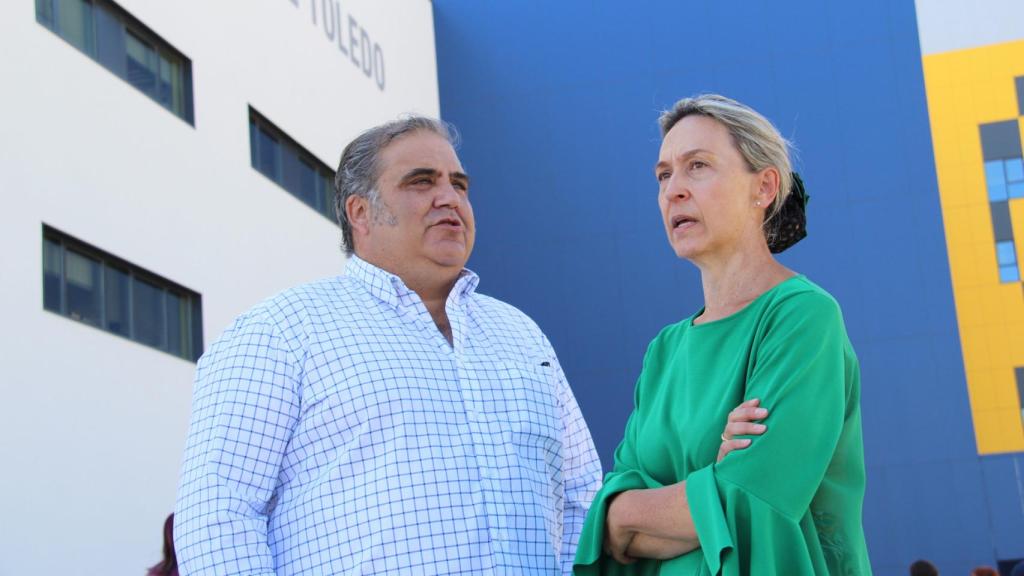 Ana Guarinos, en el Hospital Universitario de Toledo