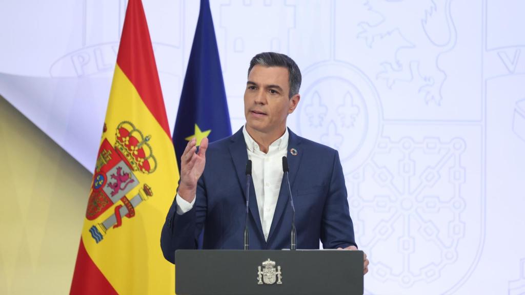 El presidente del Gobierno, Pedro Sánchez