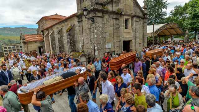 Romería de Santa Marta de Ribarteme, en As Neves (Pontevedra).