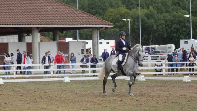 Participante en el Campeonato de España Pura Raza Española en Equina Galicia 2021.