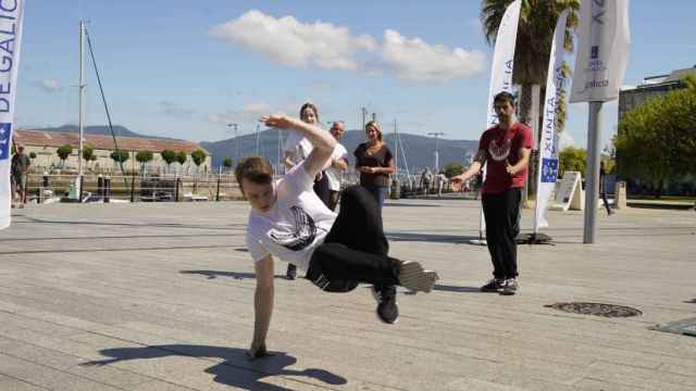 Presentación de la programación de Break Dance de O Marisquiño.