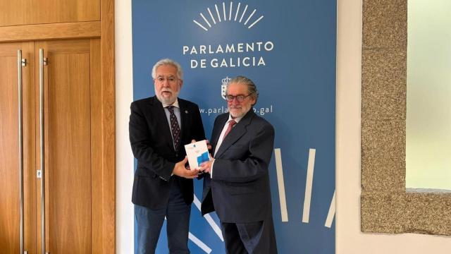 Presentación del informe de la Memoria del Consello de Contas del año 2020, en julio de 2022.