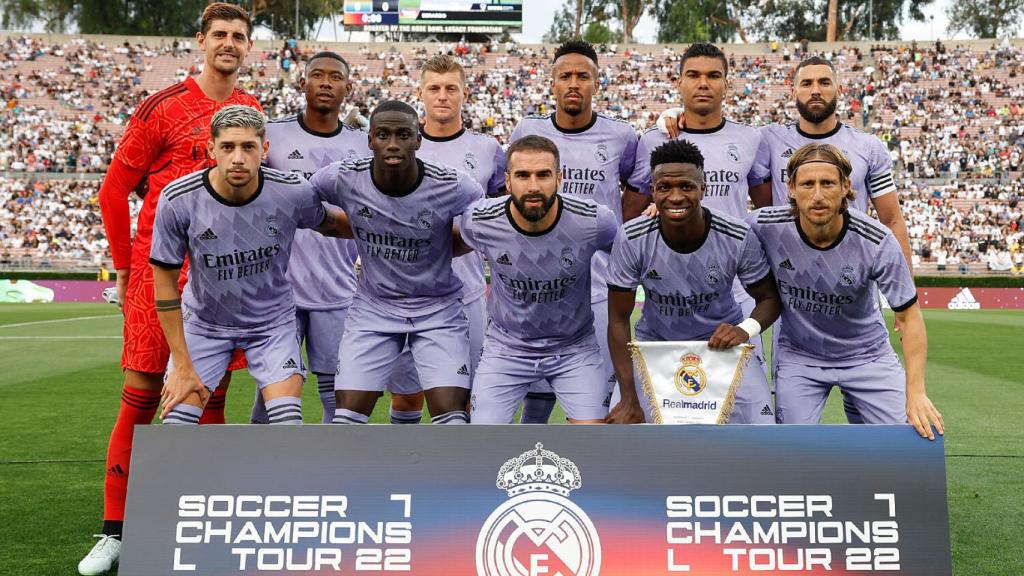 Alineación titular del Real Madrid frente a la Juventus de Turin