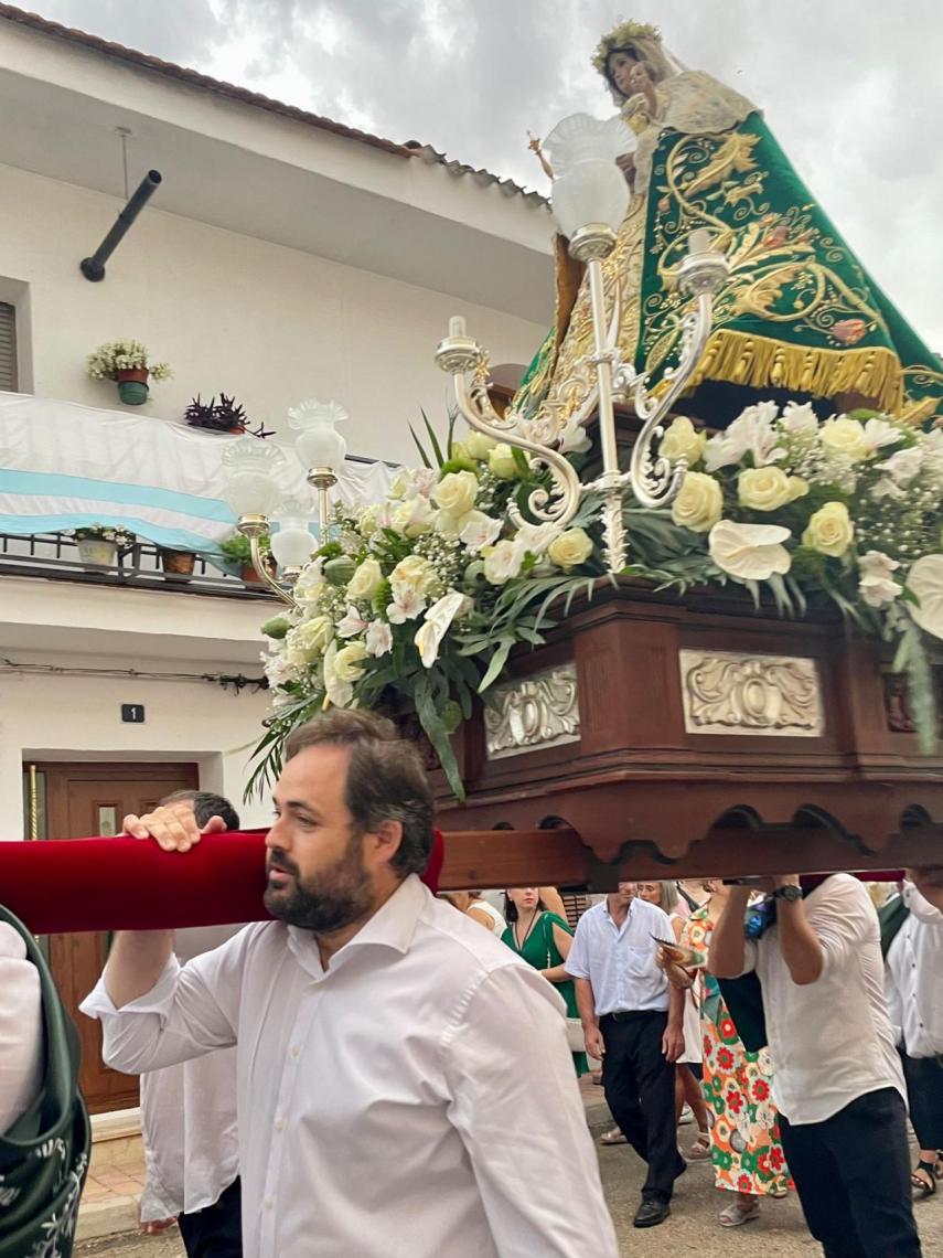 Paco Núñez en la procesión