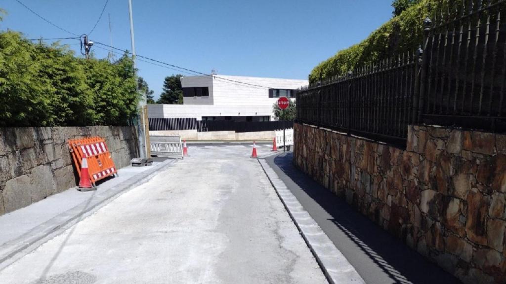 La calle Amberes de A Coruña.