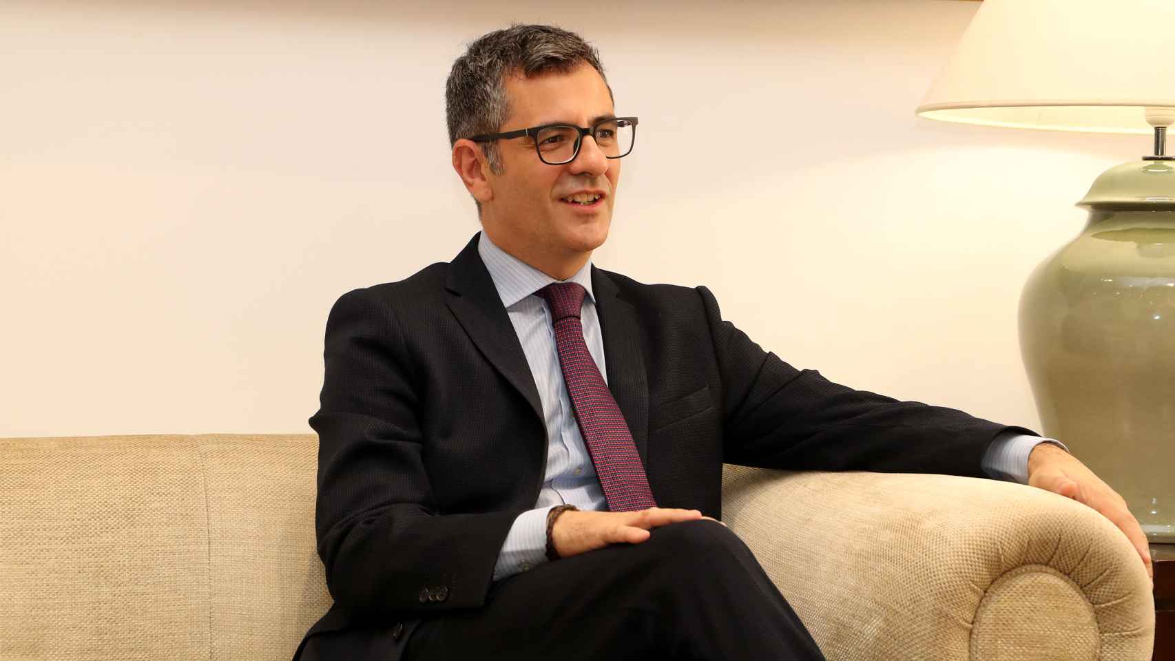 El ministro de la Presidencia, Félix Bolaños, el pasado 28 de julio en Palma de Mallorca.