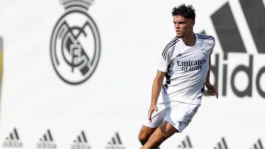 Miguel Gutiérrez durante un entrenamiento de la pretemporada.