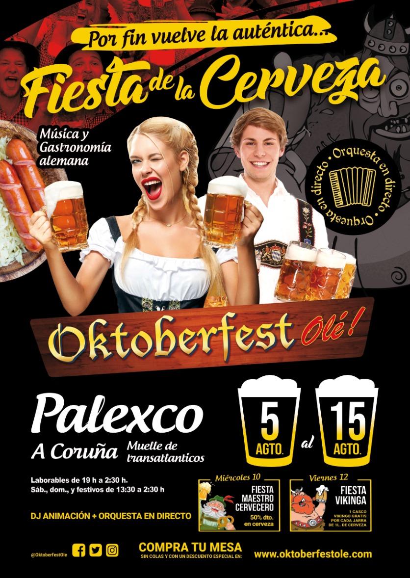 Cartel del Oktoberfest Olé.