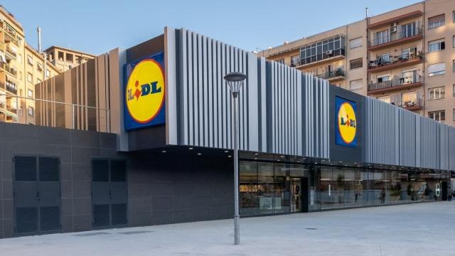 Fachada del supermercado Lidl.
