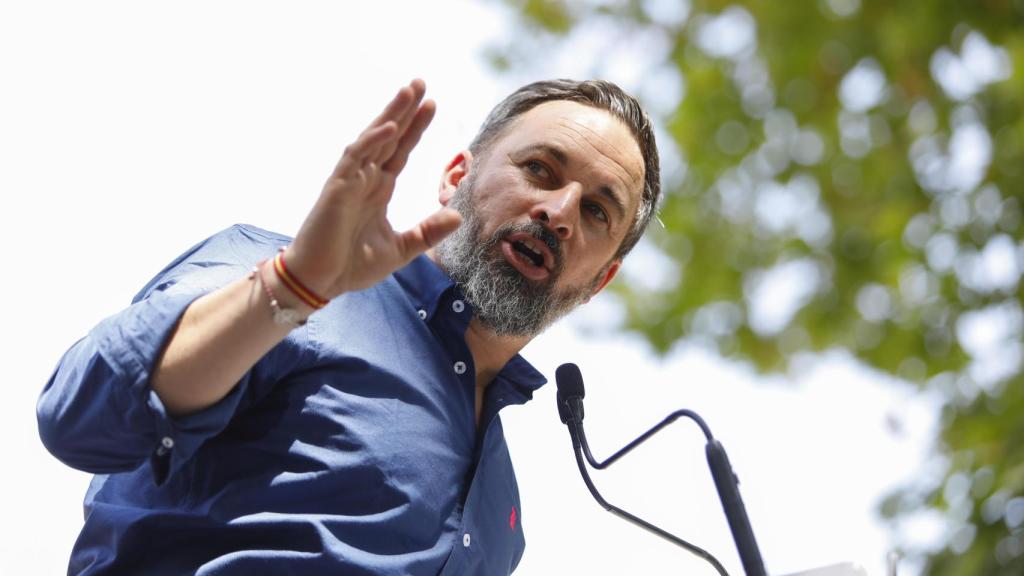 Santiago Abascal, líder de Vox, en una imagen de archivo