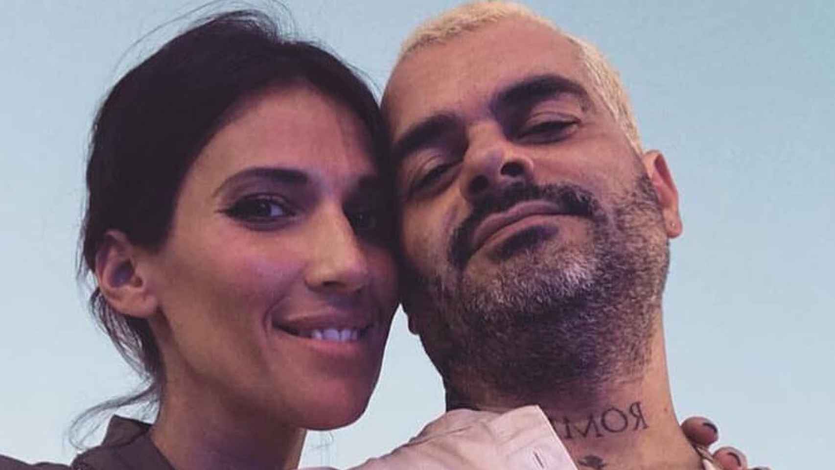 El cantante Junior Míguez y su mujer, La Flaka, en una imagen reciente compartida en sus redes sociales.