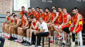 Los 22 convocados para el Eurobasket 2022 y Sergio Scariolo.