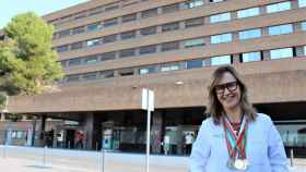 Elena Parreño, médico especialista en el Servicio de Endocrinología y Nutrición de la GAI de Albacete.