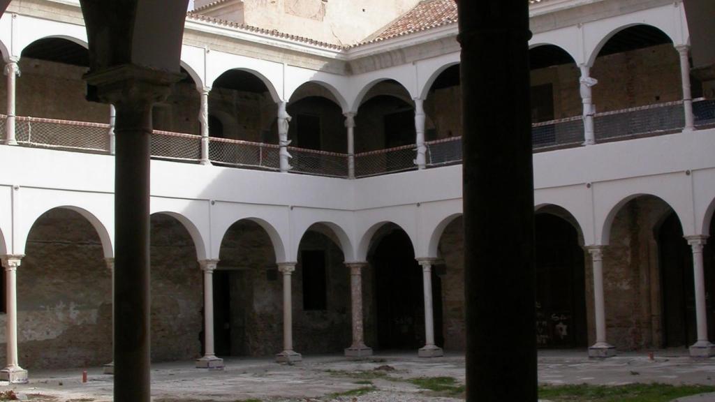 Imagen del interior del convento de la Trinidad, en Málaga.