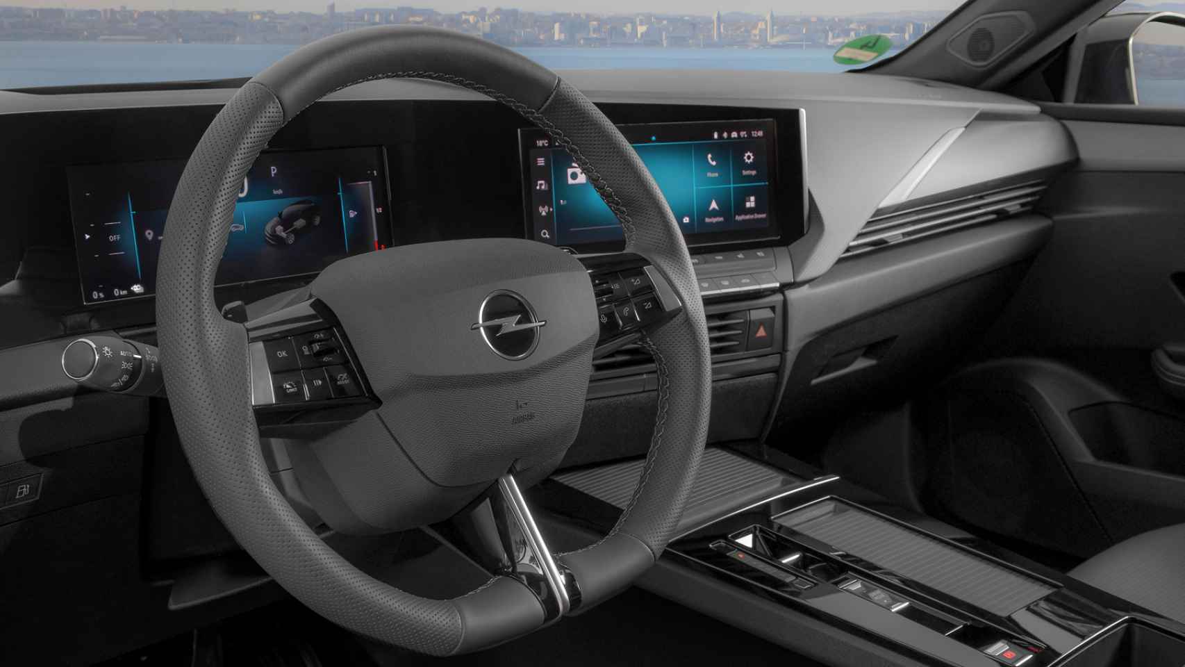 El interior del Opel Astra destaca por su digitalización.