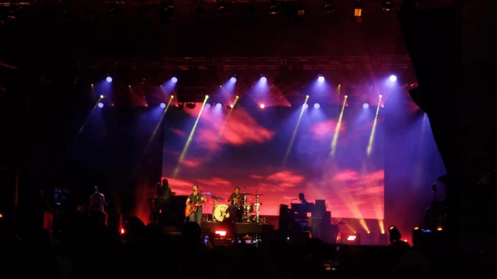 James Blunt inició los conciertos de las Fiestas de María Pita de A Coruña ante 20.000 personas.