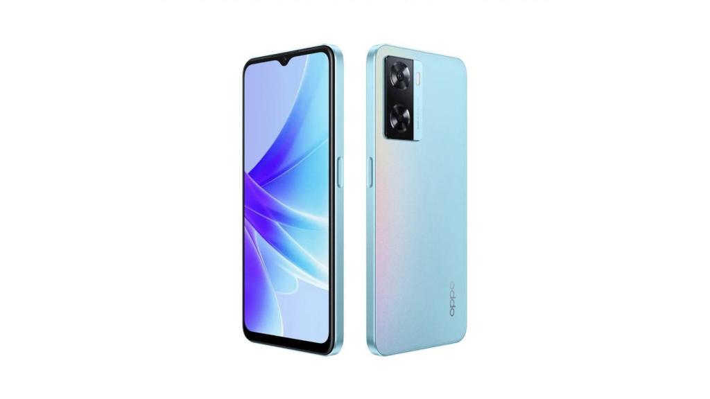 Oppo A77 4G en azul