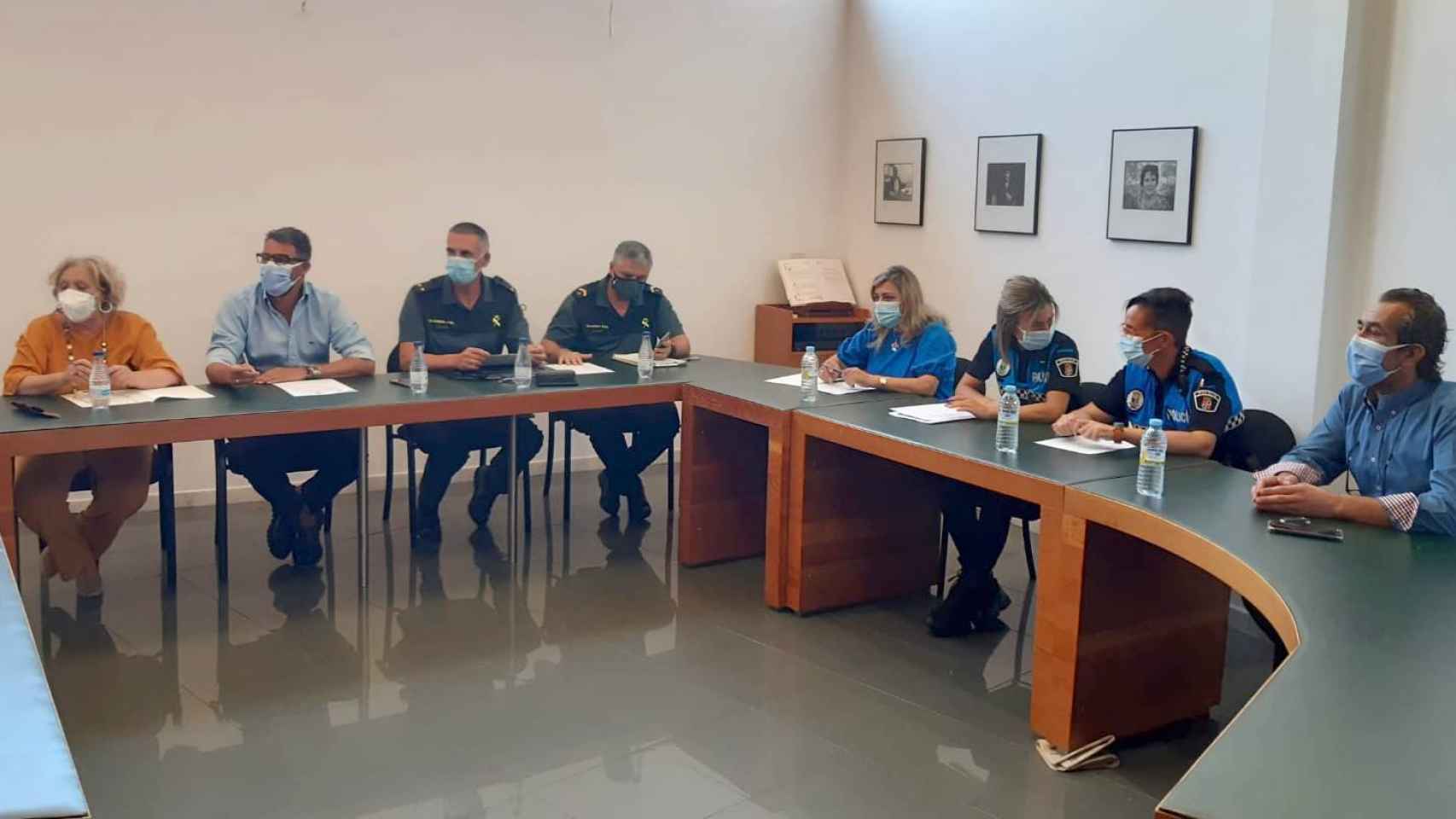 Reunión de la Junta Local de Seguridad de Villamayor