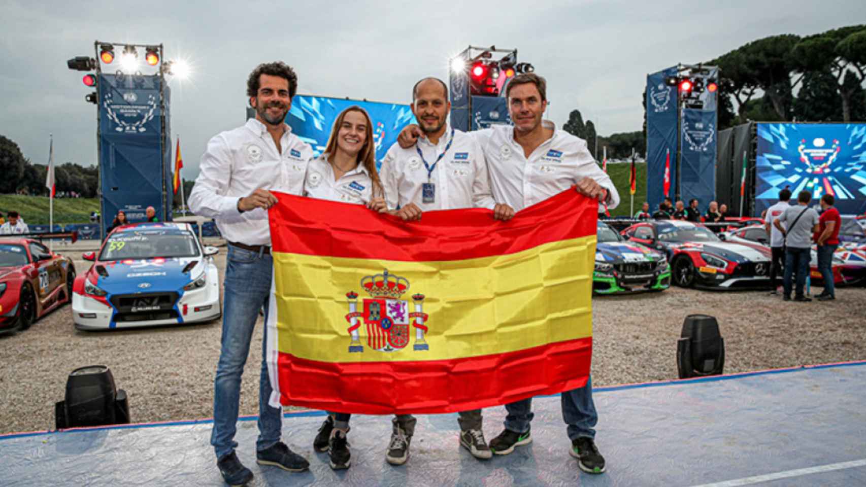 Los representantes de España en los FIA Motorsport Games