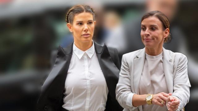 Rebekah Vardy y Coleen Rooney en un fotomontaje de EL ESPAÑOL.