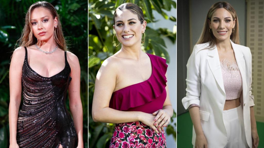 Ester Expósito, Blanca Suárez y Edurne en un montaje de JALEOS.