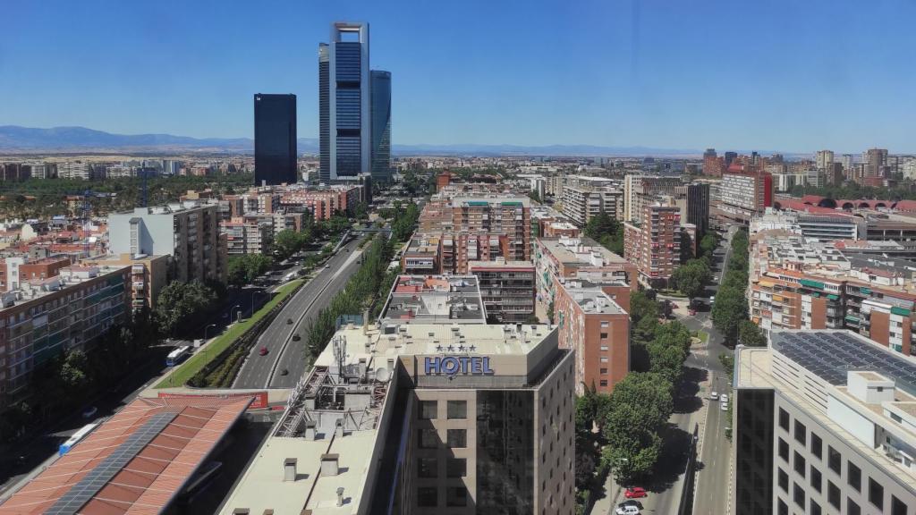 Panorámica de Madrid.