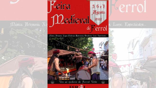 La Feria Medieval de Ferrol retoma su formato habitual con cerca de 100 expositores