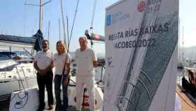 Presentación de la regata en Vigo.