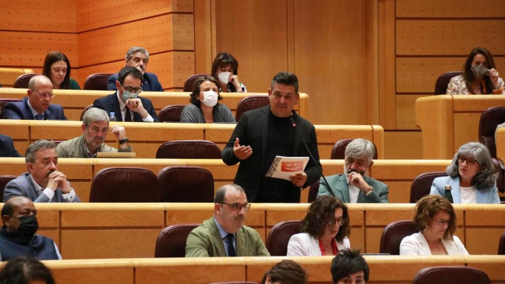 El senador Carles Mulet, en una imagen reciente en el Senado.