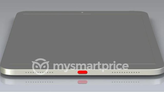 Modelo CAD del iPad básico.