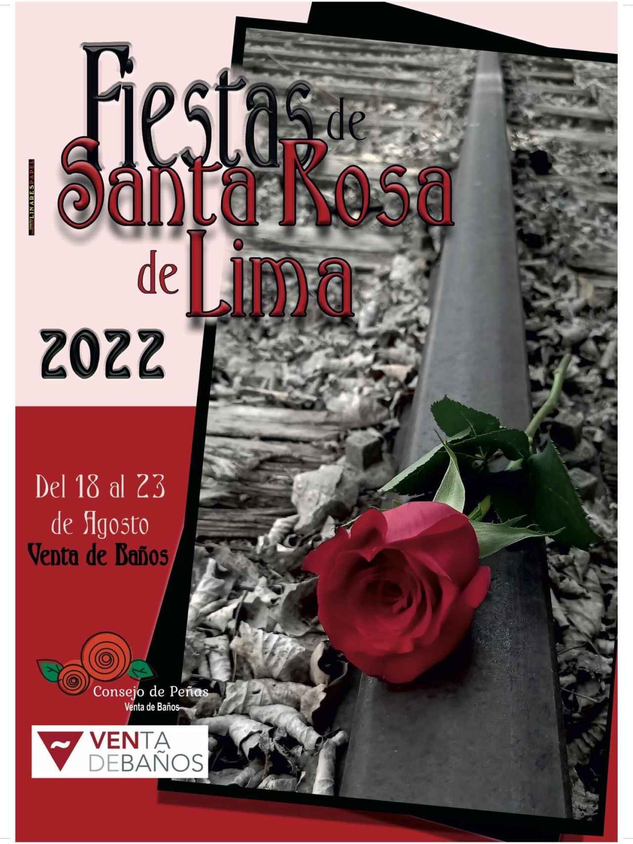 Cartel de las Fiestas Santa Rosa de Lima 2022.