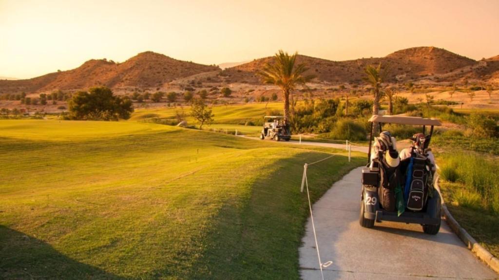 Vistas del campo de golf 'Font del Llop'.