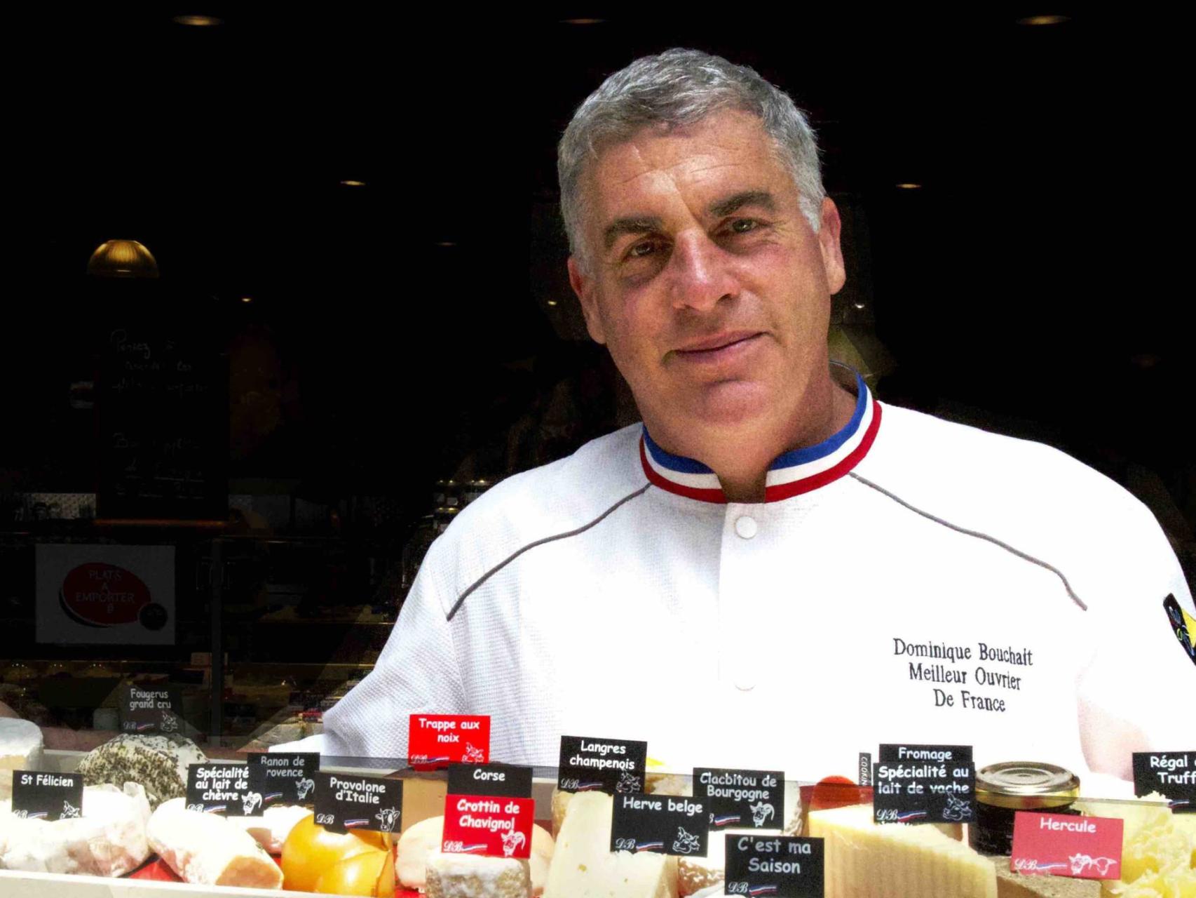 Imagen de archivo del maestro quesero francés Dominique Bouchait.