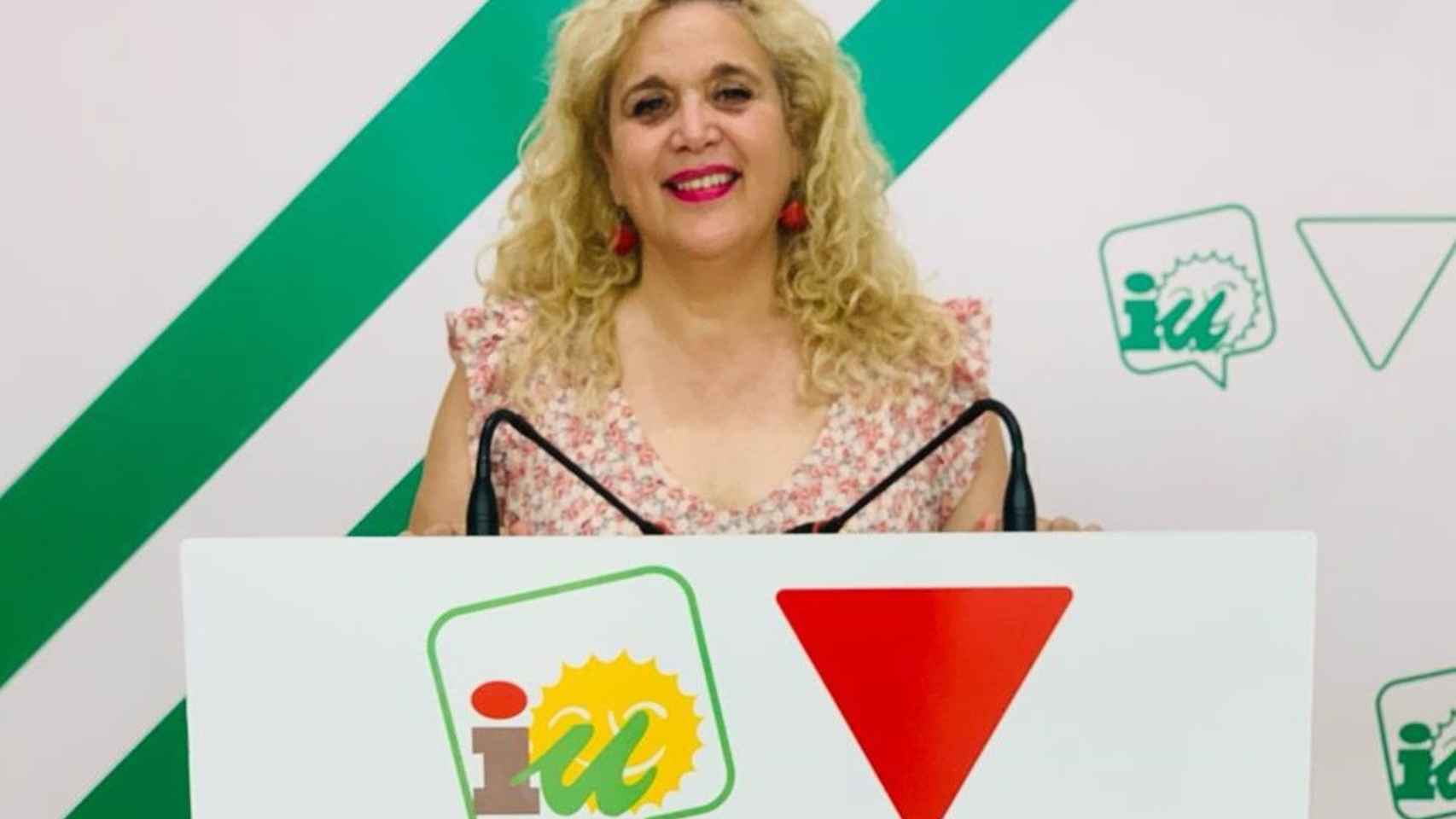 Remedios Ramos, concejala de IU en el Ayuntamiento de Málaga, en una imagen.