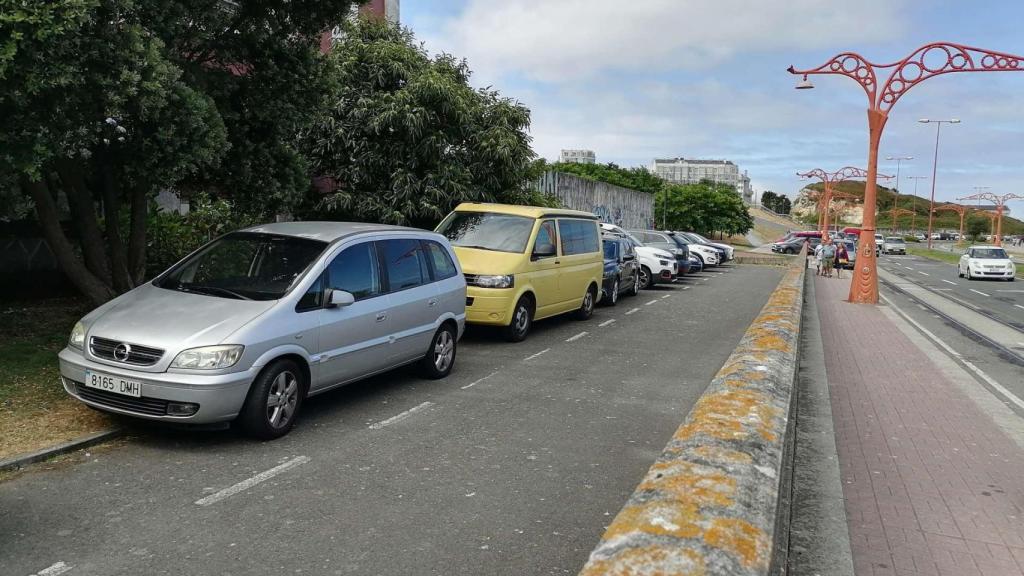 Inmediaciones de la cárcel de A Coruña.