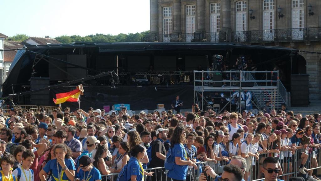 Acto inaugural de la Peregrinación Europea de la Juventud