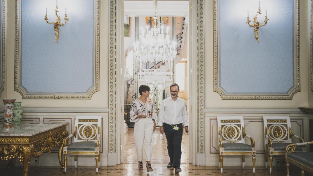 Isabel Rodríguez y Fernando Garea, en el Ministerio de Política Territorial.