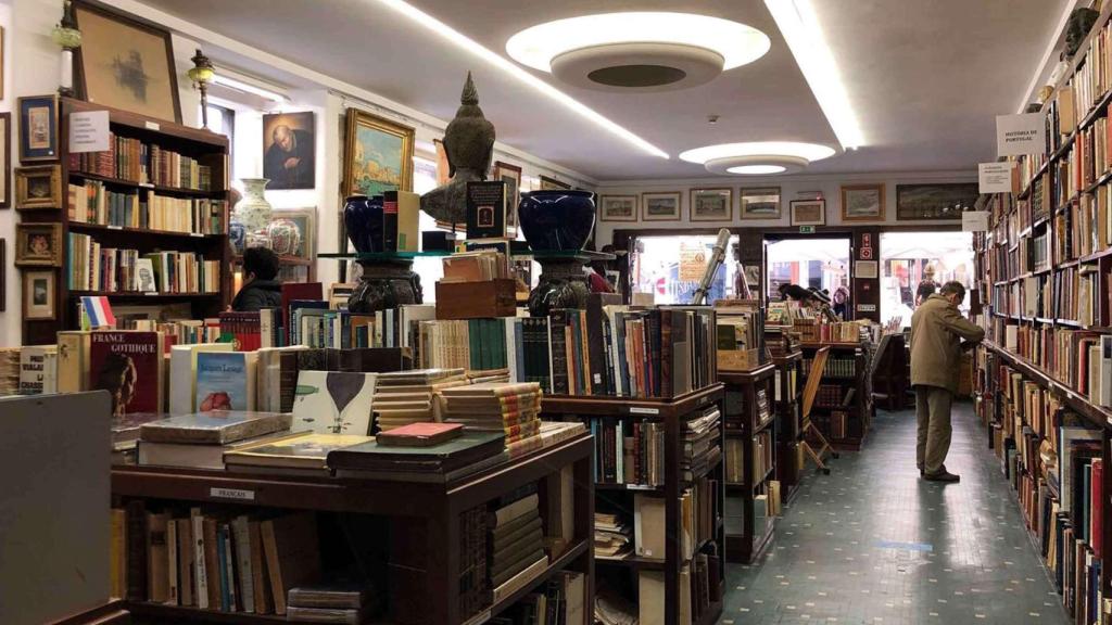 Librería Sa da Costa, en Lisboa.